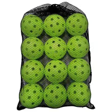 Pickleball Balls (12 Pack) – 74MM Outdoor Durable Balls with 40 Holes | High Performance for Training & Competition